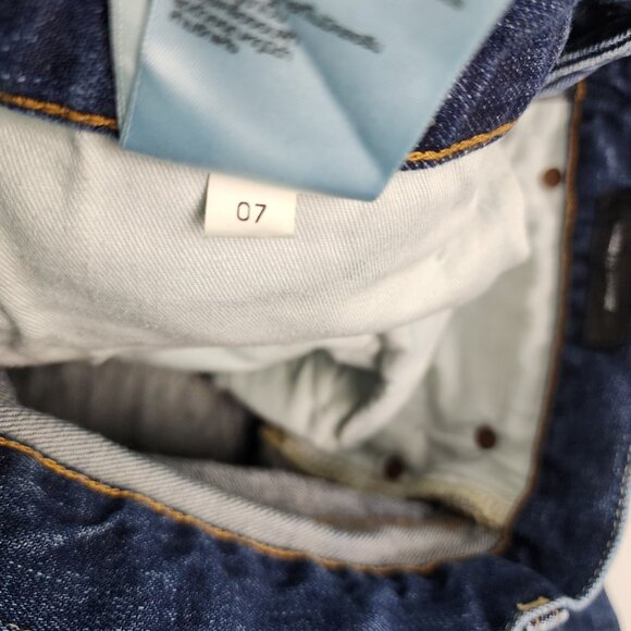 UNIQLO x Japanese JEANS Men 7 Blue Regular Fit Straight Streetwear Denim (32x30) - Picture 11 of 12